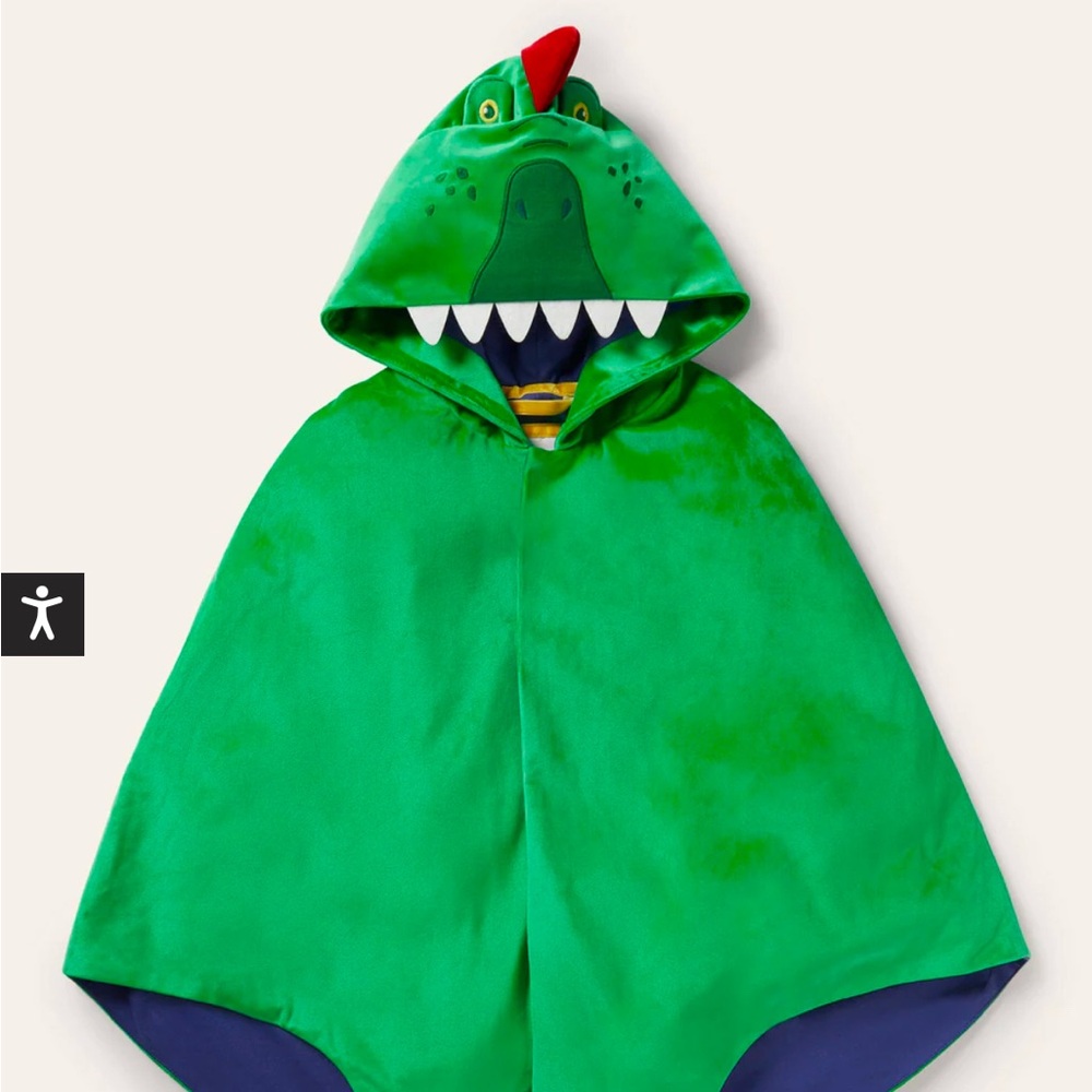 Like New Boden Dragon Velvet Cape, Size Large